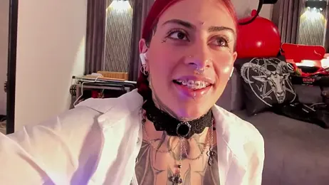 selene_red_ webcam model stream image