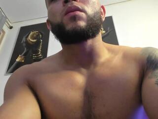 Andrew Benz webcam model stream image