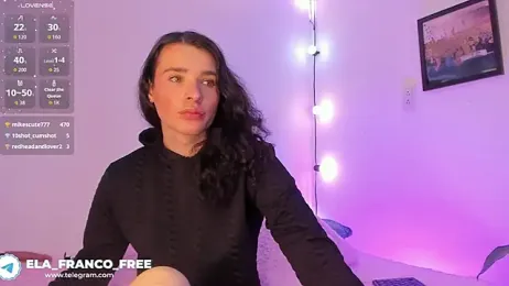 elafranco_ webcam model stream image