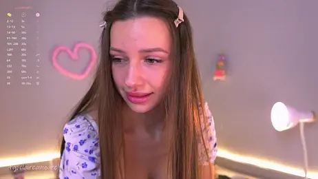 new_Claire webcam model stream image