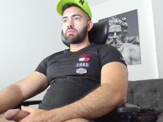 Simon Leon webcam model stream image