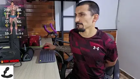 Marck_Muscle webcam model stream image