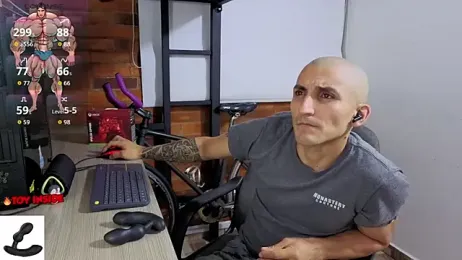 Marck_Muscle webcam model stream image