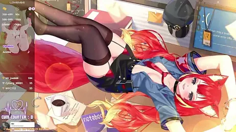 LewdFoxy_VT webcam model stream image