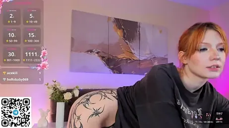 Linablueeyed webcam model stream image