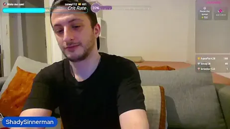 ShadySinnermann webcam model stream image