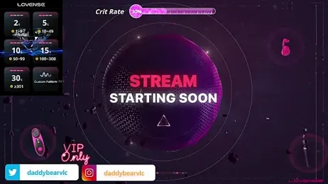 DaddybearVLC webcam model stream image