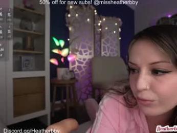 heatherbby chaturbate stream image, 18.01.2026 22:30
