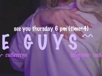 cutieeeeva chaturbate stream image, 13.05.2025 15:40